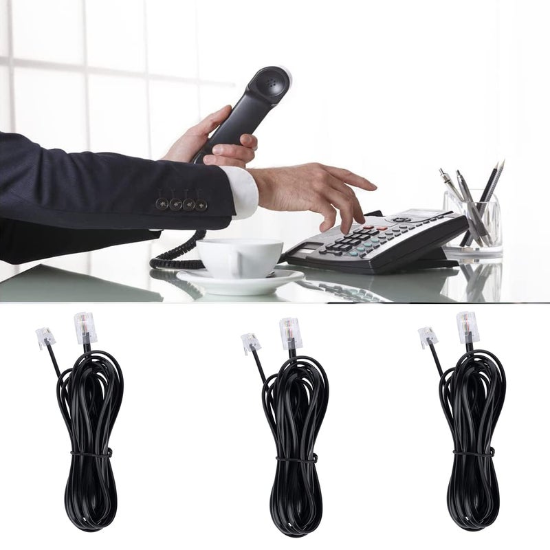 Vthahaby كابل محول RJ45 إلى RJ11 (عبوة 3 قطع 6.6 قدم) - Image 5